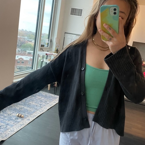 Everlane Sweaters - Everlane 🖤 Boxy Fit Knit Cardigan
